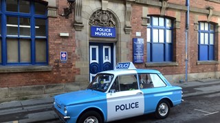 Manchester Police Museum Car Outside