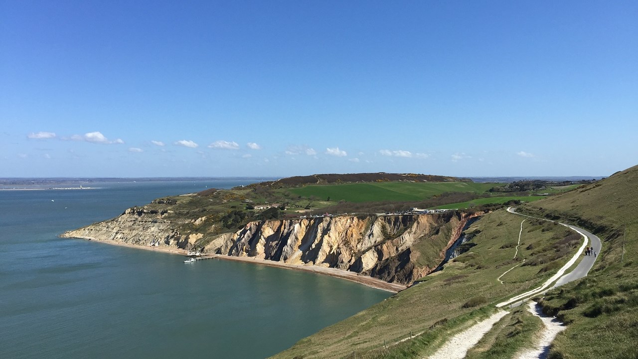 Isle of Wight Needles Coastline