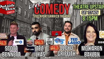 Comedy:  Annual Triple Headliner @Outside the Box Comedy