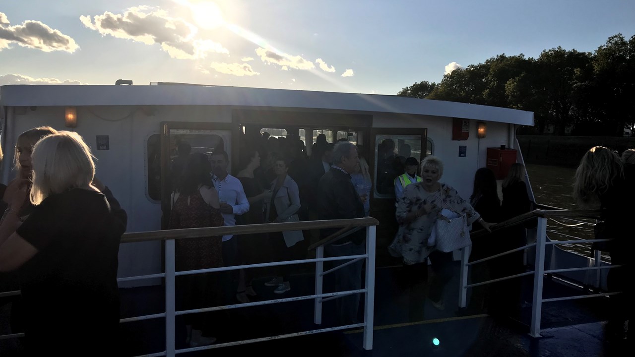 Soul cruise on deck near dancefloor