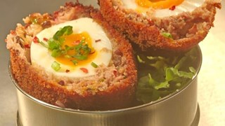 Roti Haggis Scotch Egg