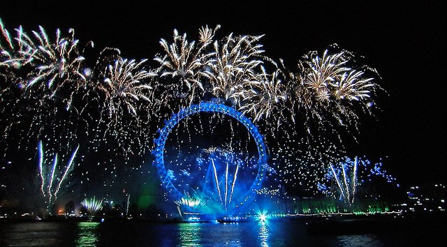 NYE fireworks London