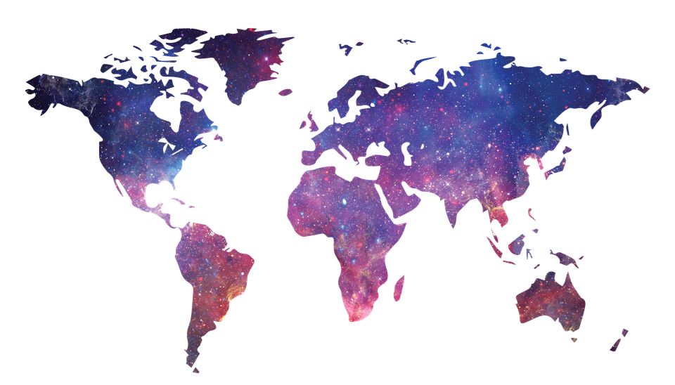 World globe map
