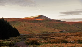 Walkwise Walking Weekend Brecon Beacons in Autumn 3 Nights