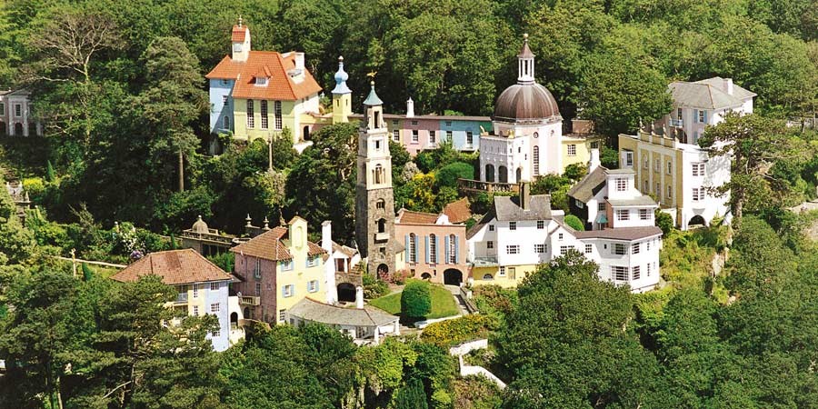 Steam Train in Wales Holiday London Portmeirion