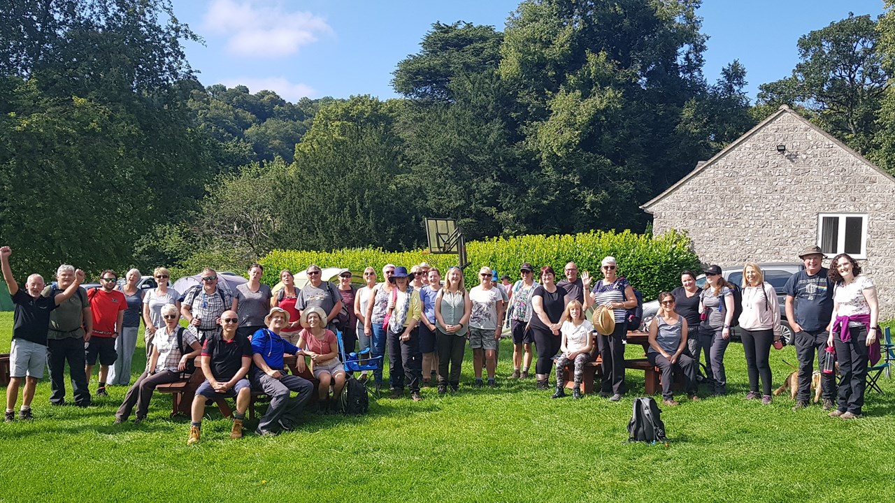 Dovedale Group Photo - fun weekends away with Spice Manchester