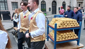 Walking with Linda:  Lord Mayor of London Procession, St. Paul's Cathedral & Bank of England visits