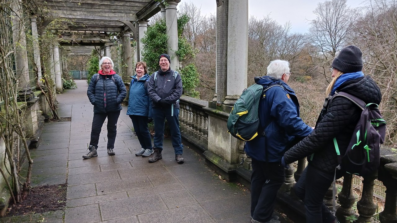 Pergola in Golders Hill Park