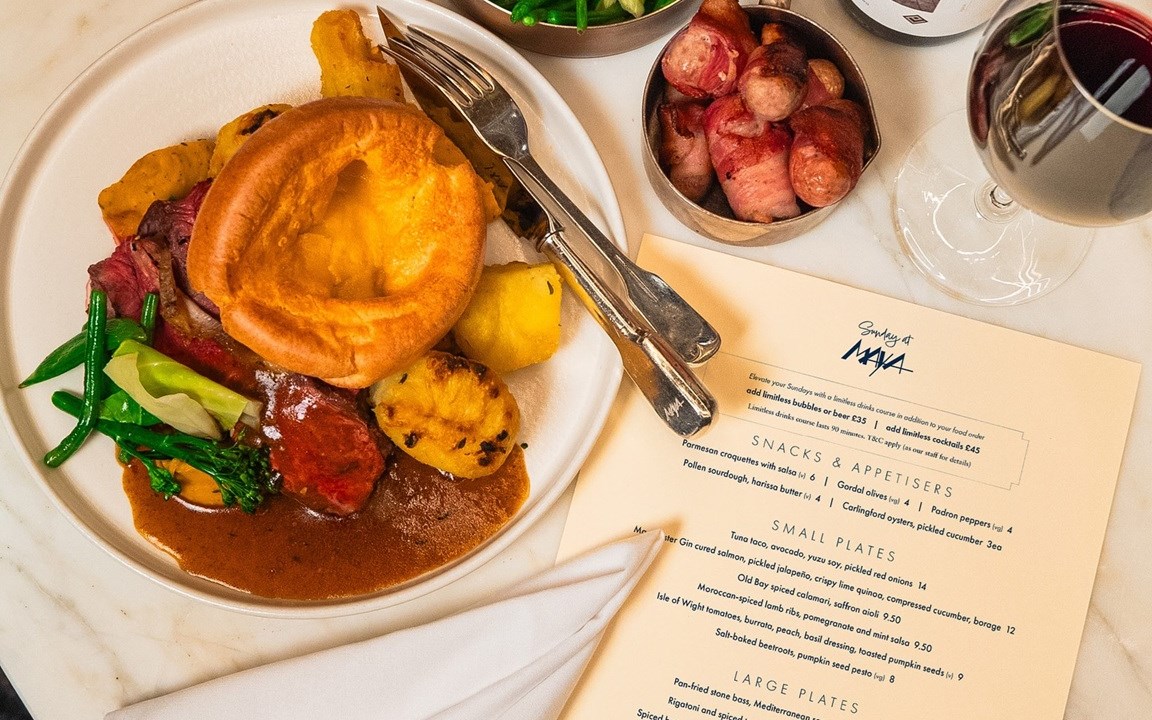 Maya Manchester Sunday Roast