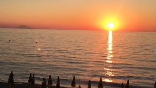 Tropea Sunset with Strombolli