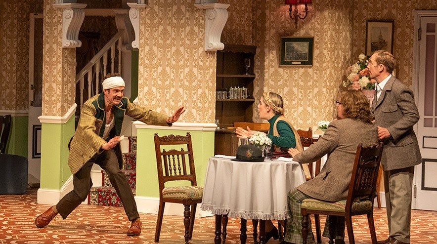 Fawlty Tower The Play Table Scene