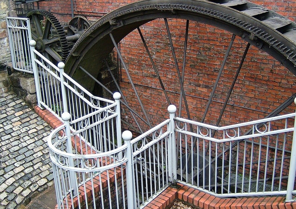 Portland Basin Waterwheel