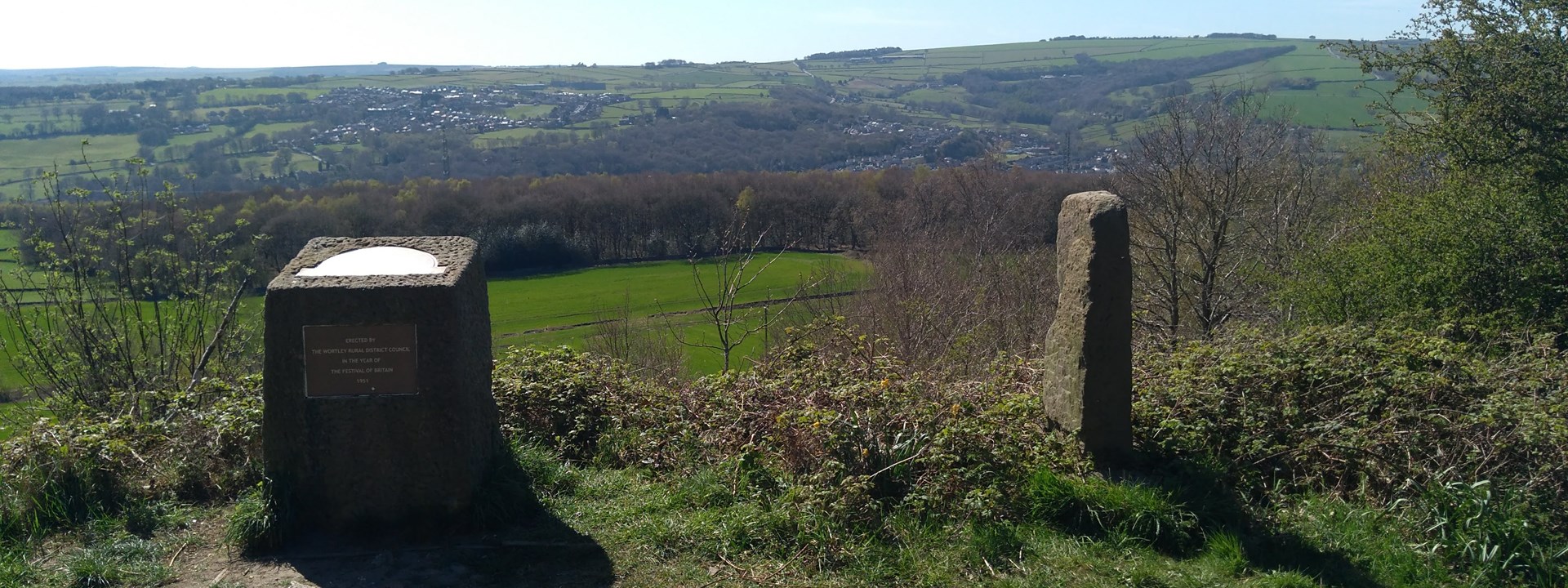 View from Birley stone Sheffield