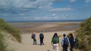 Walking Beach Summer