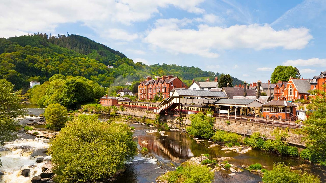 Steam Train in Wales Holiday London 1