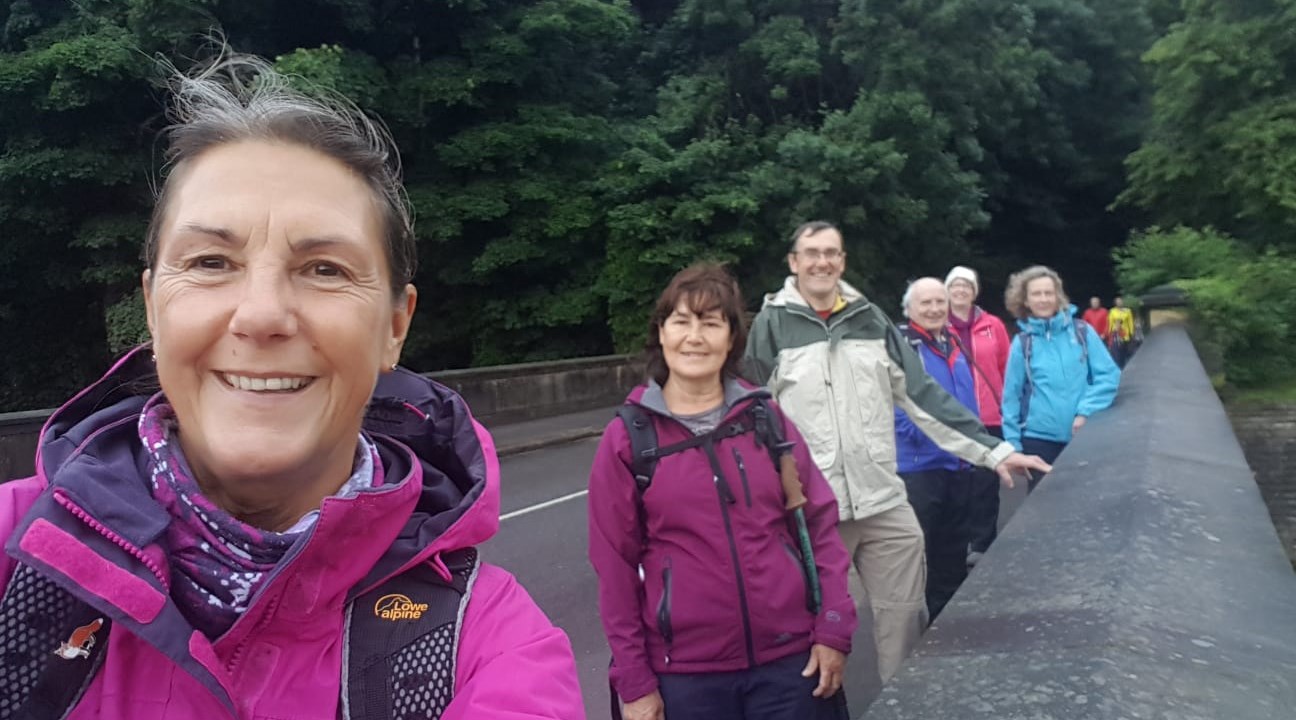 Social Distant Walk Damflask Reservoir Sheffield