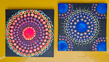 Mandala Spot Painting