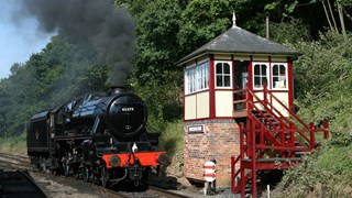 The battlefield line signal box