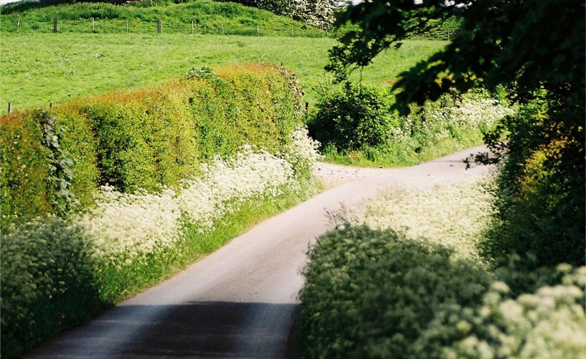 Greenhalgh Castle from the Lane Garstang