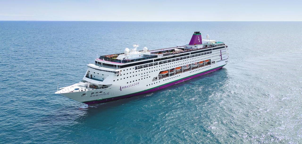 Ambition Cruise Ship Exteriror
