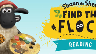 Shaun the sheep reading