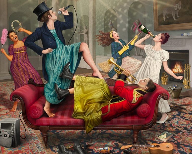 Theatre Pride and Prejudice sort of