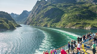 Hurtigruten PassengersondeckTrollfjorden