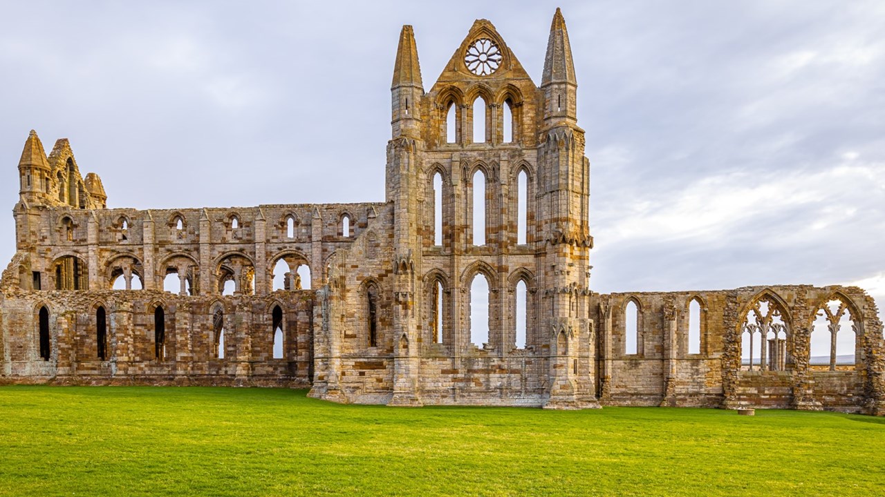 North Yorkshire Train Break London Whitby Abbey