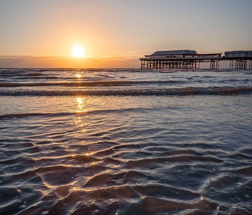 Blackpool Pier Sunset