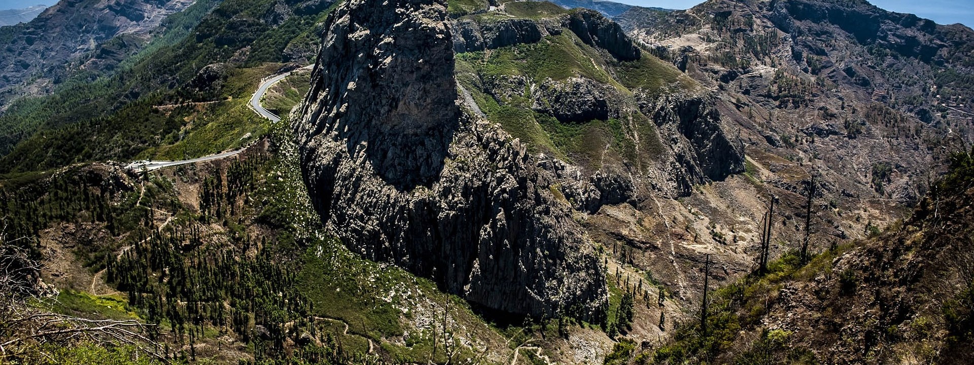 La gomera volcano