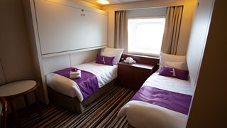 Ambassador Cruise Ambience Twin Ocean View Cabin