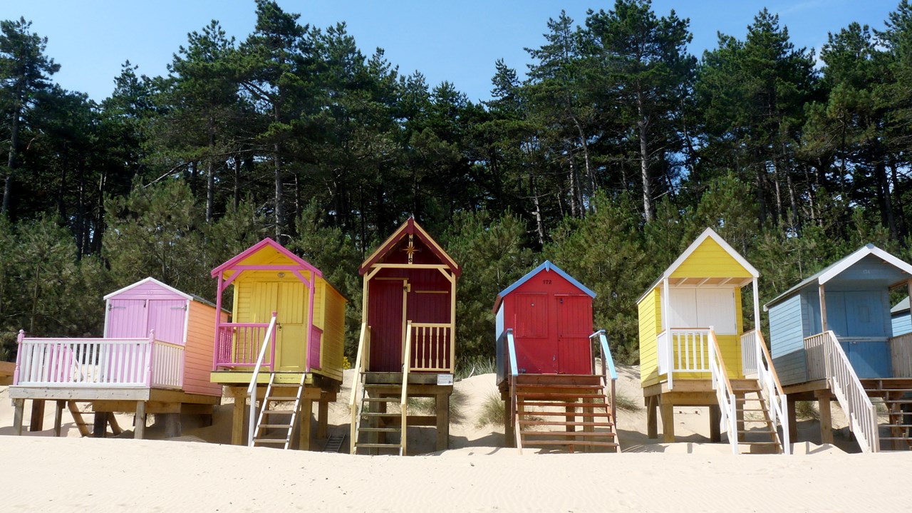 Cromer Walking Weekend Beach Huts