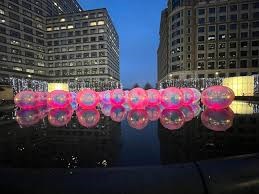 canary wharft winter light festival 2026 4