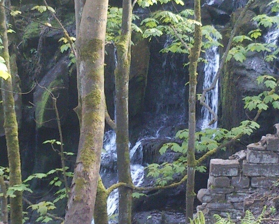 Greenbooth Reservoir Waterfall