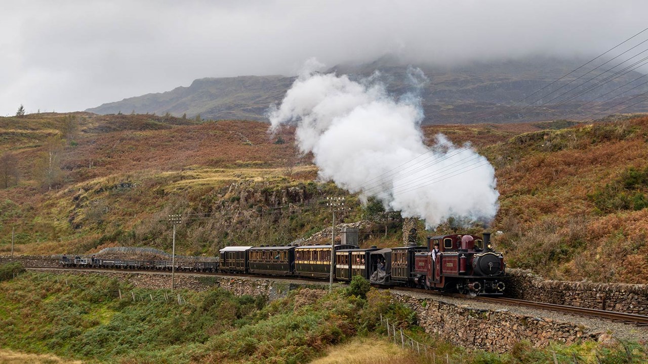 Steam Train in Wales Holiday London 3