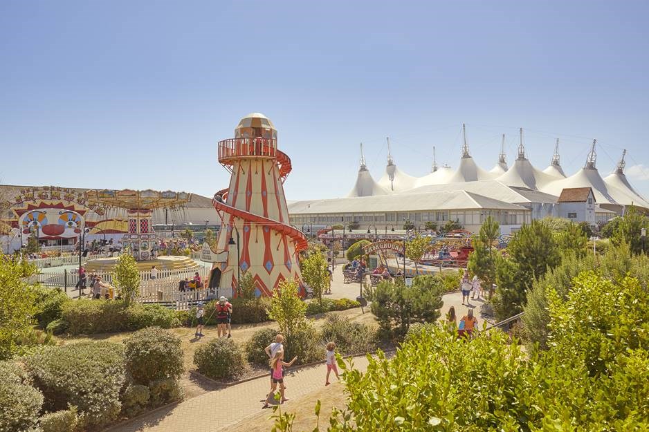 Butlins bognor Summer helter skelter