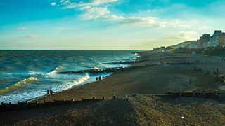 Sussex South Downs Eastbourne Beach