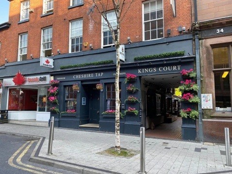 Kings Court and Cheshire Tap Altrincham
