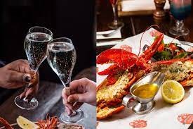 Lobster & Bubbly at Big Easy