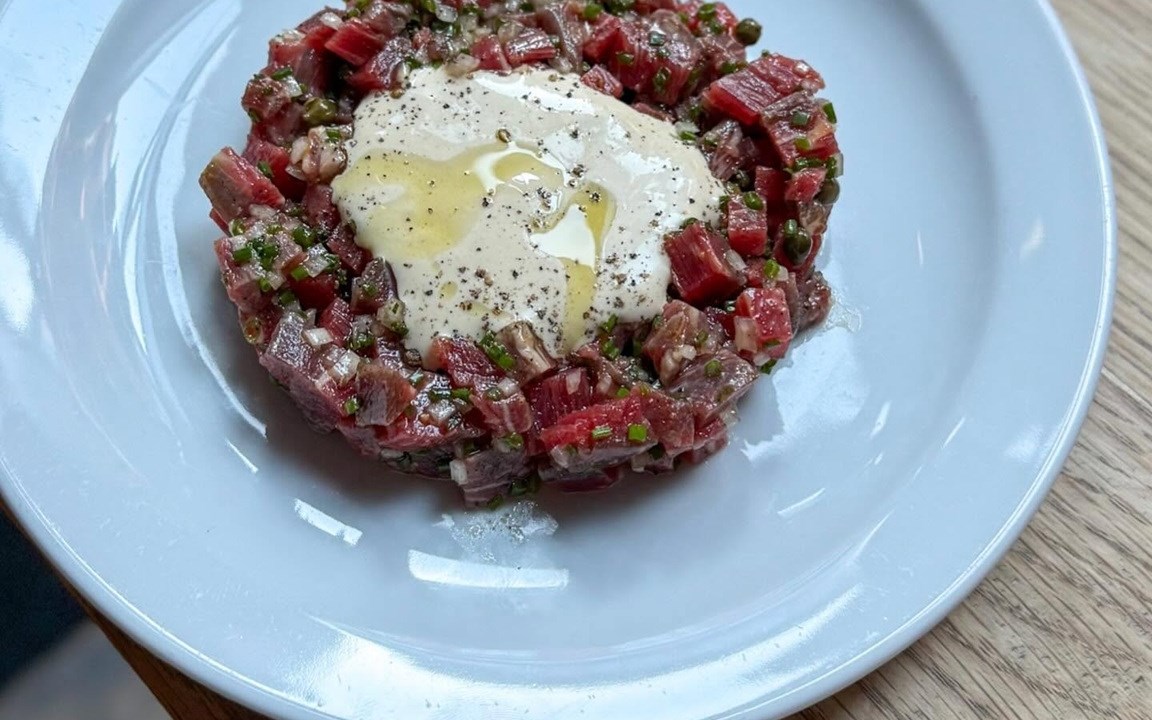 Erst Beef Tartare & Mussell Sauce