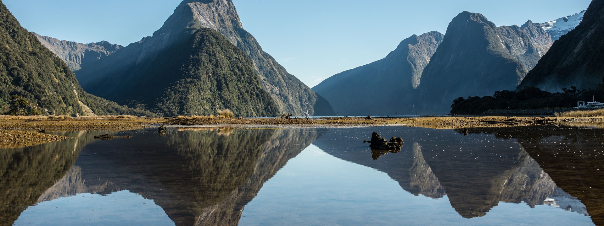 NZ Day 14 Milford Sound Cruise Mitre Peak