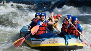oulanka basecamp summer rafting1