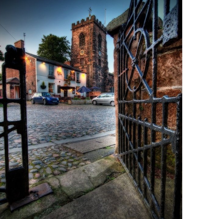 Grappenhall Village Pub and Church