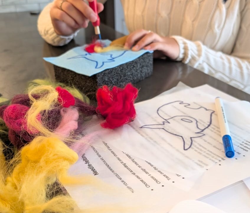 needle felting 1