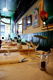 food shampers dining restaurant london table