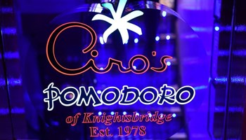 Ciro's Pizza Pommodoro - Knightsbridge