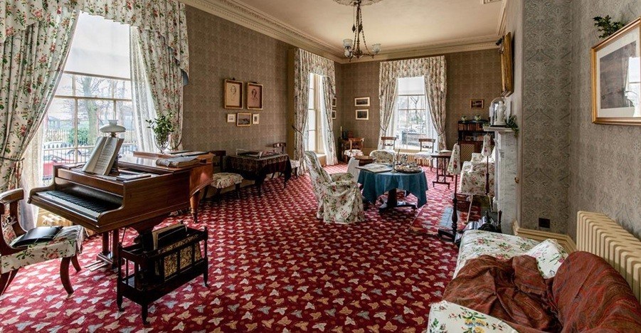 Elizabeth Gaskell's House Drawing Room