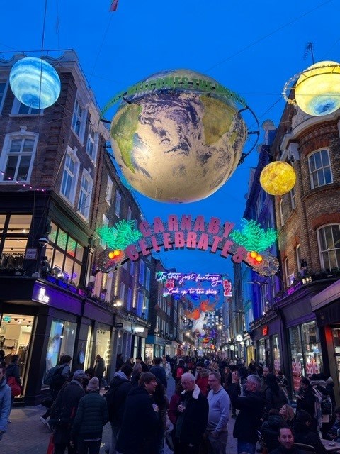 Christmas Lights Carnaby St